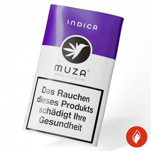 Muza Indica Terpene Rich Blend Kräutertabak Pouch