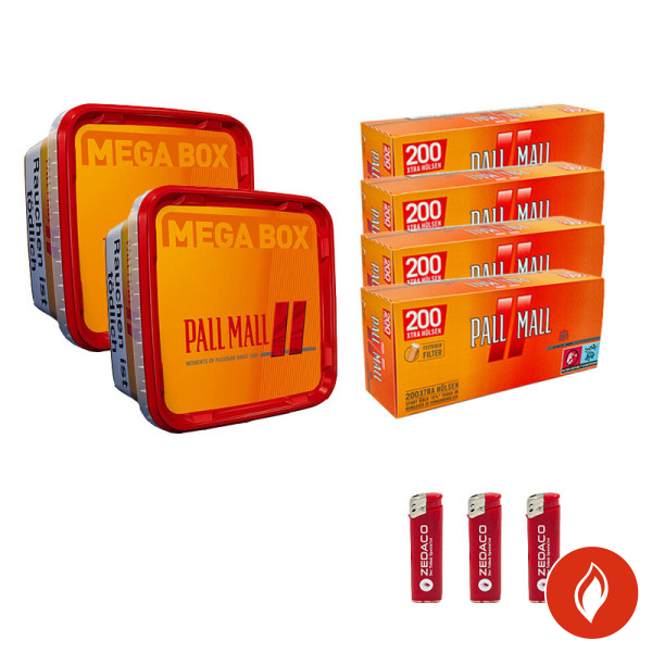 Pall Mall Volumentabak Allround Mega Eimer Aktion Large Pall Mall Allround