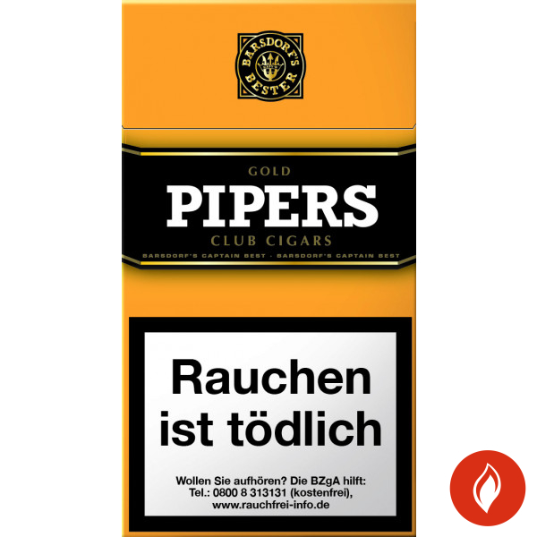 Pipers Little Cigars Gold Zigarillos Stange