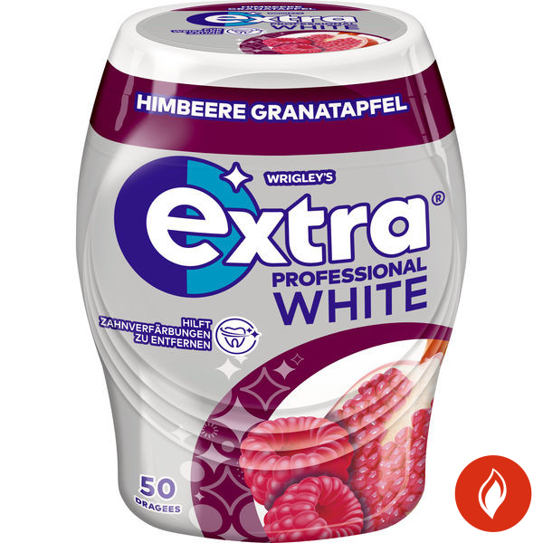 Wrigley's Extra Professional White Himbeere Granatapfel ohne Zucker Dose