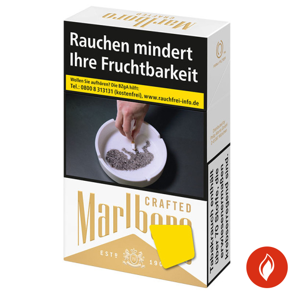 Marlboro Crafted Gold OP Zigaretten Schachtel