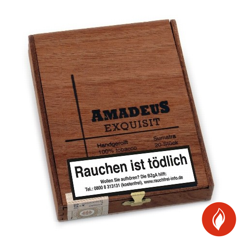 Amadeus Exquisit Sumatra Zigarillos 20er Kiste