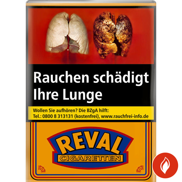 Reval ohne Filter Original Pack Zigaretten Stange
