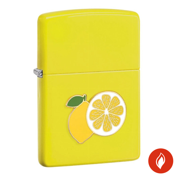 Zippo Gelb Lemon Logo