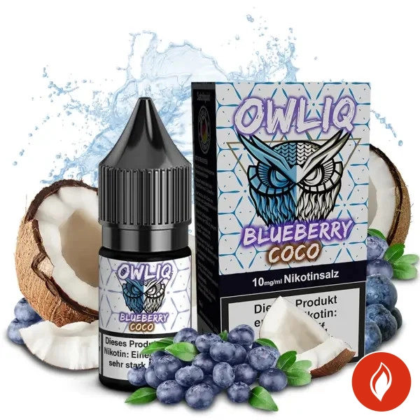 Owliq Blueberry Coco 10mg Nikotinsalz Liquid