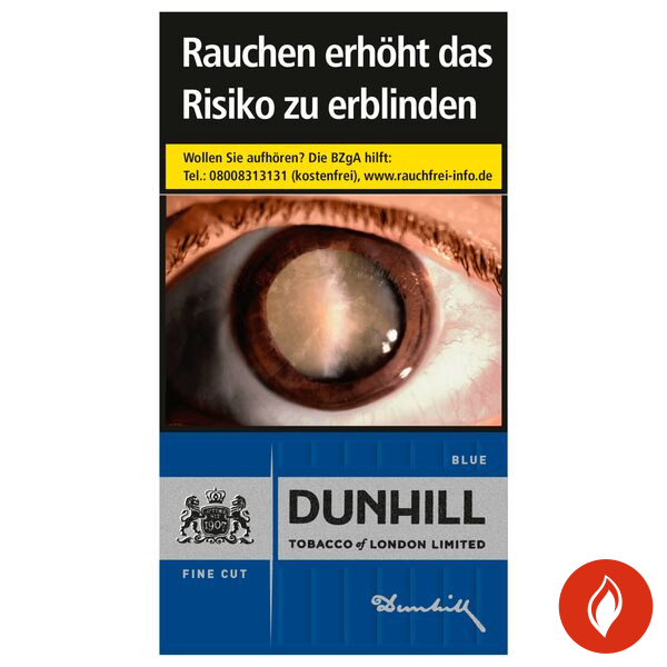 Dunhill Fine Cut Blue Original Pack Zigaretten