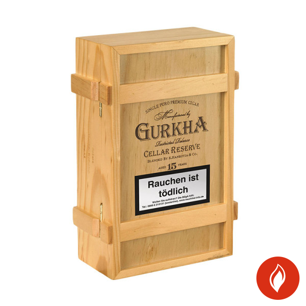 Gurkha Cellar Reserve 15 Years Solara Zigarren Kiste Closed