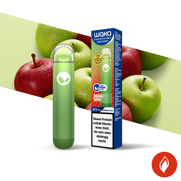 Waka SoReal Double Apple 18mg Einweg E-Zigarette