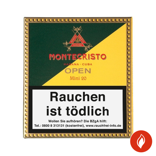 Montecristo Open Mini Zigarillos 20er Schachtel