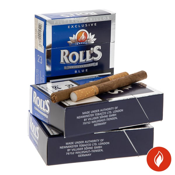 Rolls Exclusive Blue Zigarillos Stange