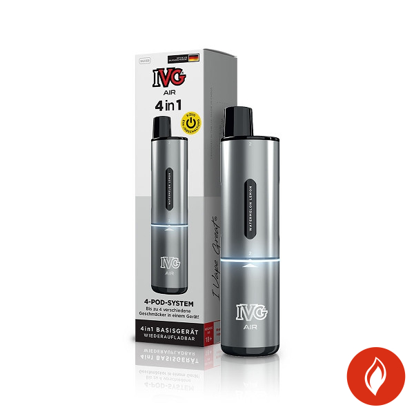 IVG Air 4in1 Silber E-Zigarette