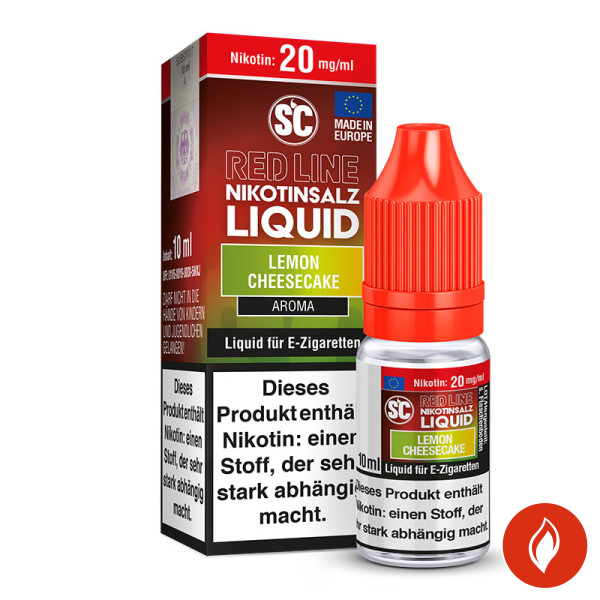 SC Red Line Lemon Cheesecake Nikotinsalz Liquid 20mg