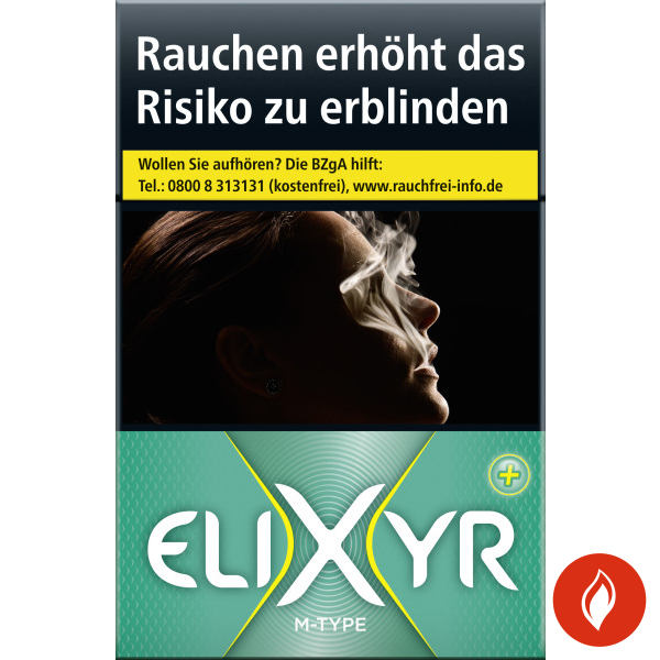 Elixyr Green Zigaretten OP + Stange