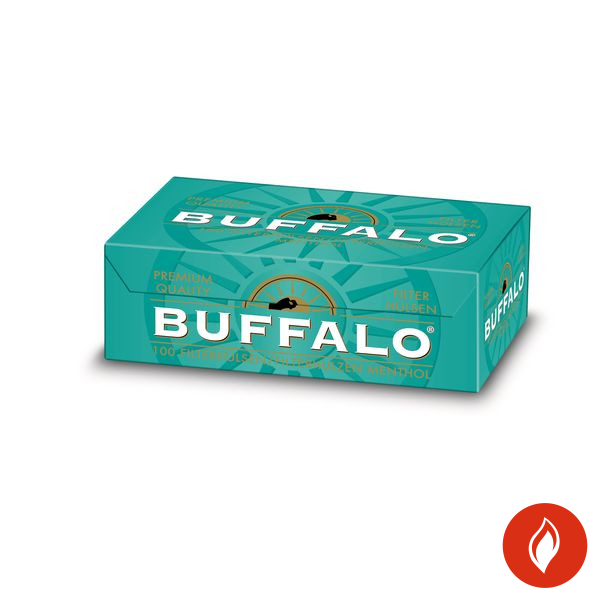 Buffalo Menthol Filterhülsen Packung