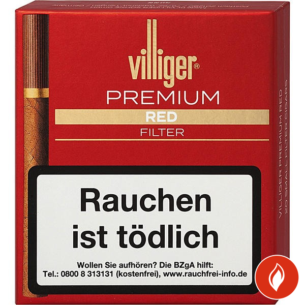 Villiger Premium Red Filter Zigarillos 20er Schachtel