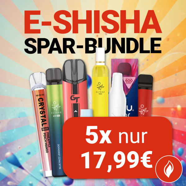 E-Shisha 5er Spar-Bundle