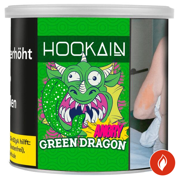 Hookain Angry Green Dragon Shishatabak Dose