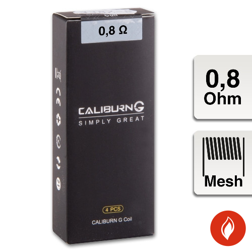 E-Clearomizercoil Uwell Caliburn G UN2 Meshed-H 0.8 Ohm