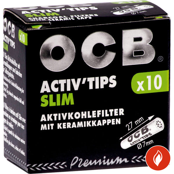 OCB Activ Tips Slim Packung