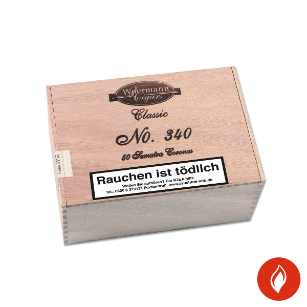 Woermann Zigarren Classic No. 340 Sumatra Zigarren Kiste