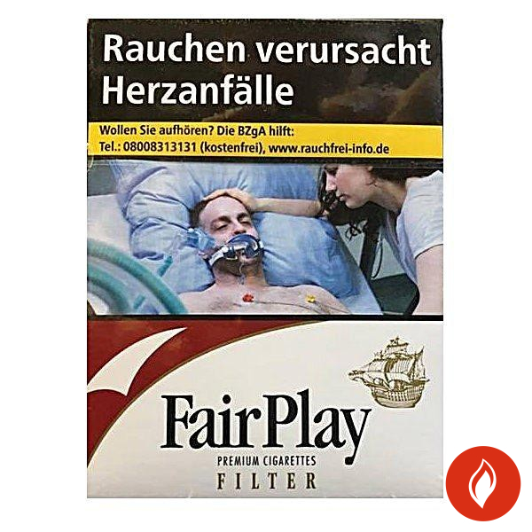 Fair Play Red Maxi Pack Zigaretten Stange