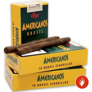 Villiger Americanos Cigarillo 10er Schachtel