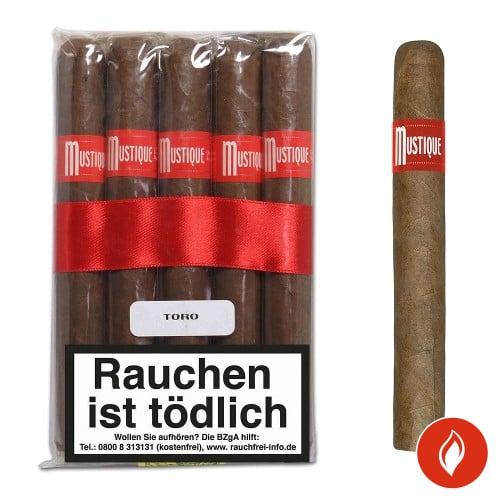 Mustique Zigarren Red Bundles Toro 10er Packung