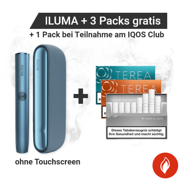 IQOS Iluma Azure Blue + gratis TEREA Sticks bei Registrierung