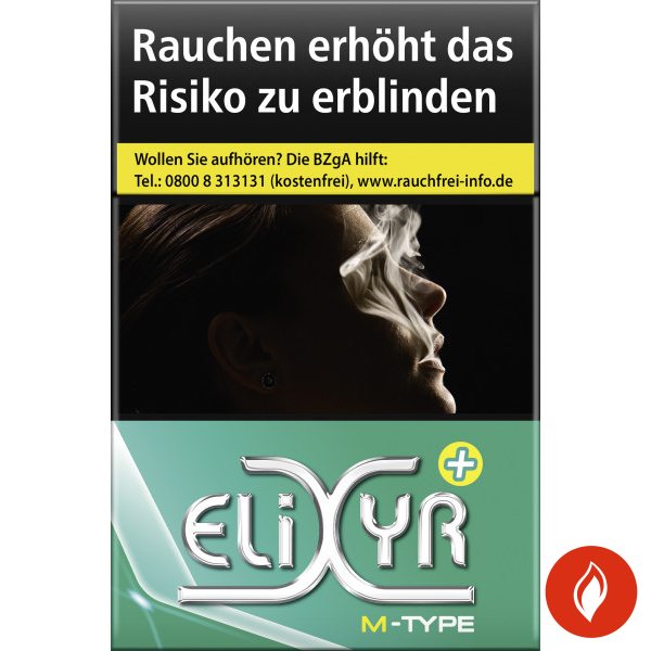 Elixyr Green OP + Zigaretten Einzelpackung