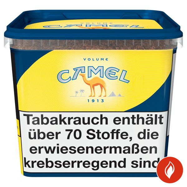 Camel Yellow Volumentabak Eimer