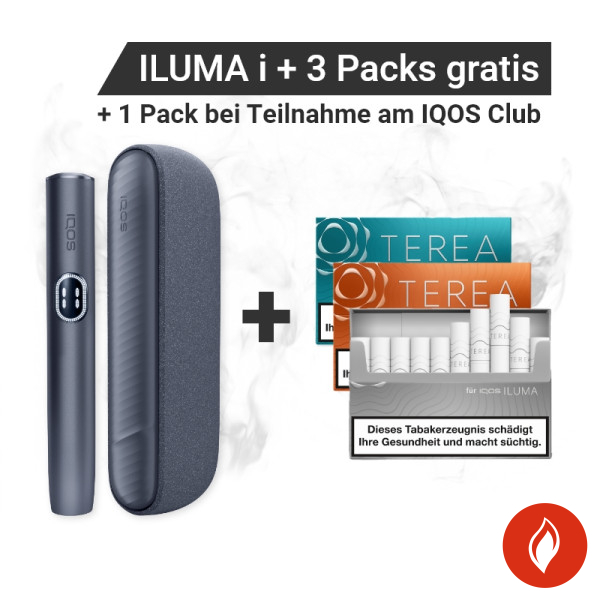 IQOS ILUMA i Midnight Black + Gratis TEREA Packs