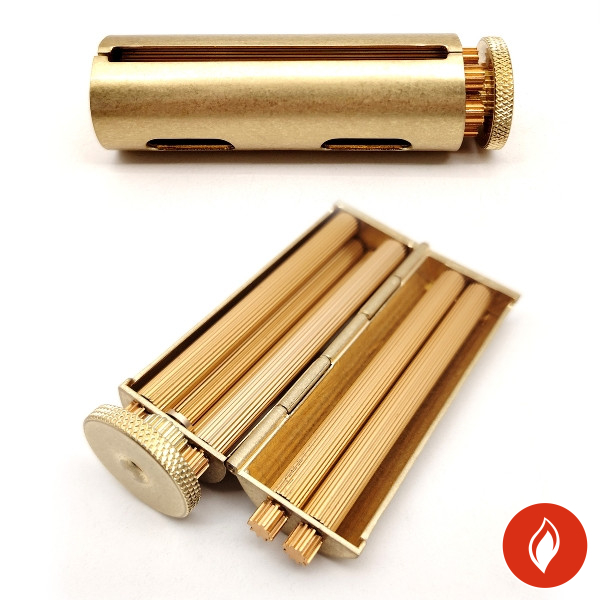 Atomic Zigaretten-Roller Antik Messing 70mm
