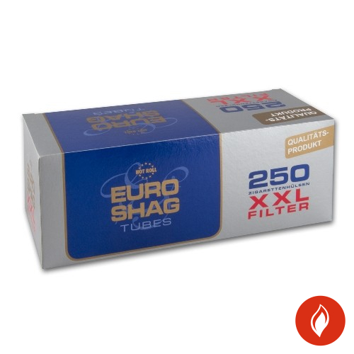 Euro Shag Filterhülsen Extra 250 Stück Packung