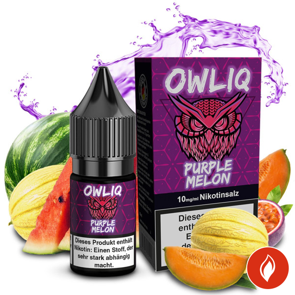 Owliq Purple Melon 10mg Nikotinsalz Liquid