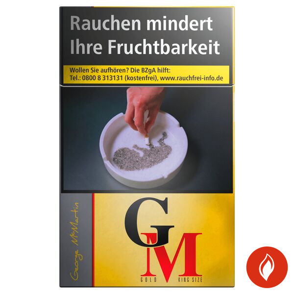 George Mc Martin Gold Original Pack Zigaretten Stange