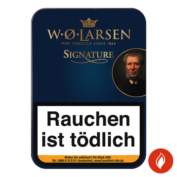 W.O. Larsen Signature Pfeifentabak Dose
