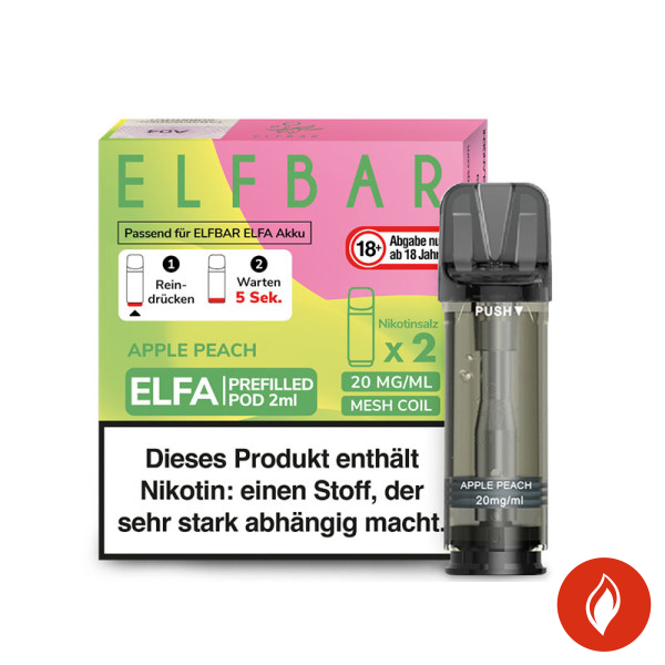 Elfbar Elfa Pods Apple Peach - 20mg Nikotin