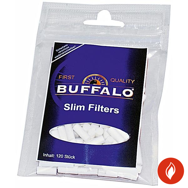 Buffalo Slim Filter 120 Stück Packung