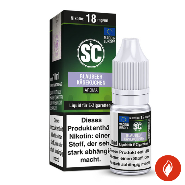 SC Blaubeer Käsekuchen 18mg Nikotinsalz Liquid