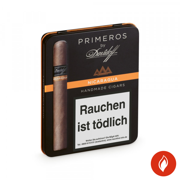 Primeros by Davidoff Nicaragua Zigarren 6er Blechschachtel