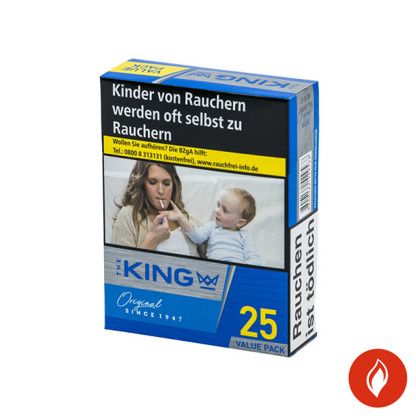 King Blue Value Pack Zigaretten Schachtel