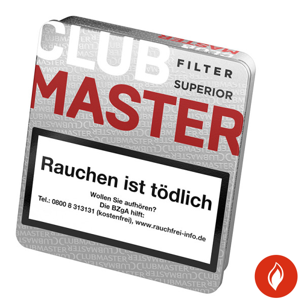 Clubmaster Superior Filter Red Zigarillos 20er Schachtel