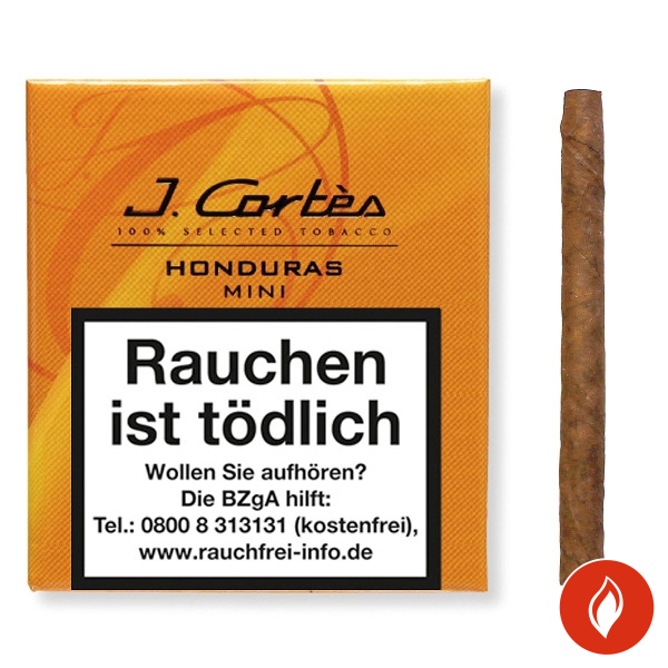 Cortes Panetela Honduras Mini Zigarren Schachtel