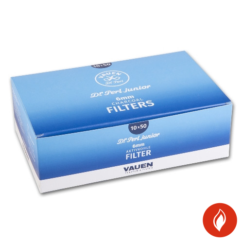 Pfeifenfilter Vauen Dr Perl Aktivkohle Jufifty 50 Stück Packung