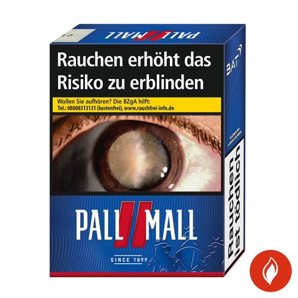 Pall Mall Red XXL Zigaretten Schachtel