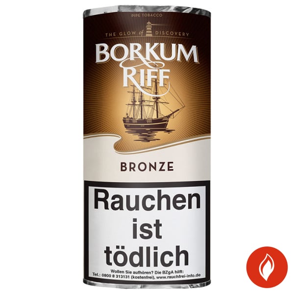 Borkum Riff Bronze Pfeifentabak Pouch