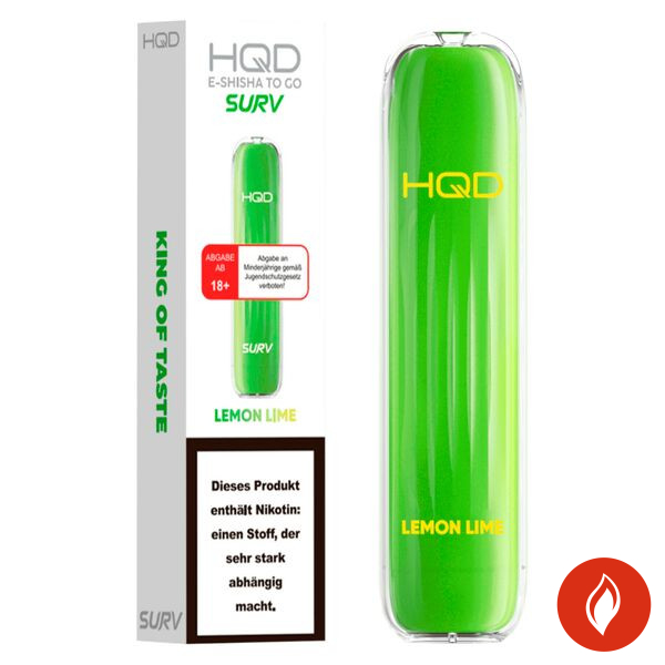 HQD Surv Lemon Lime 18mg Einweg E-Zigarette