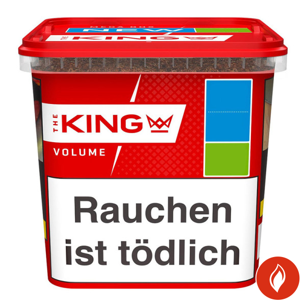 King Red Volumentabak Eimer