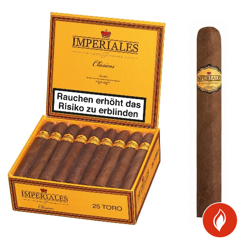 Imperiales L Jimenes Toro Zigarren 25er Kiste