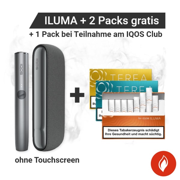 IQOS ILUMA Pebble Grey + gratis TEREA Sticks bei Registrierung